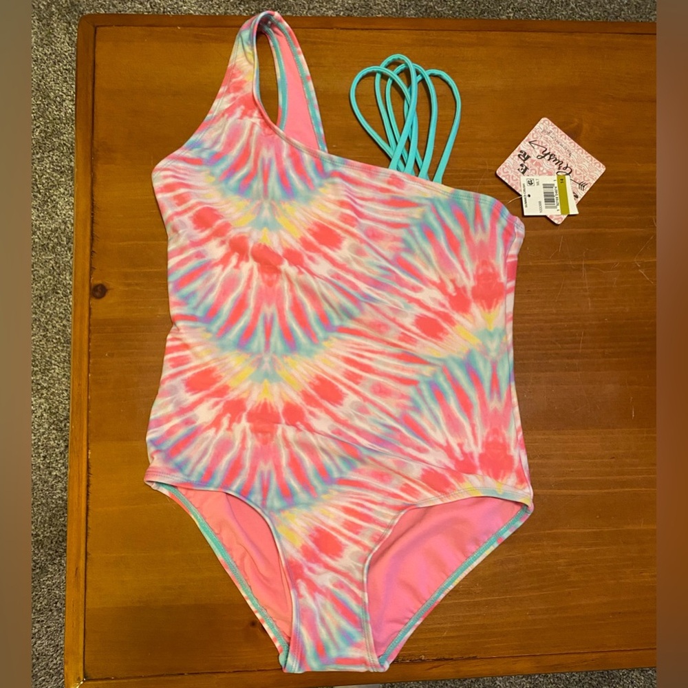 Summer Crush by Gossip Girl Tie Dye Swimsuit - Picture 1 of 7